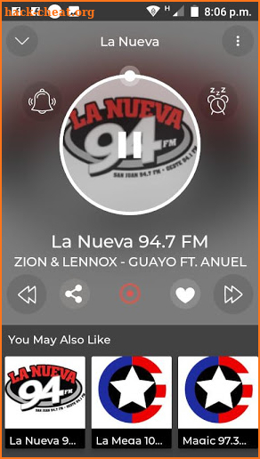 La Nueva 94.7 FM Radio De Puerto Rico La Nueva app screenshot