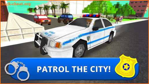 LA Police Craft: Block Cop & Robbers Action Games screenshot