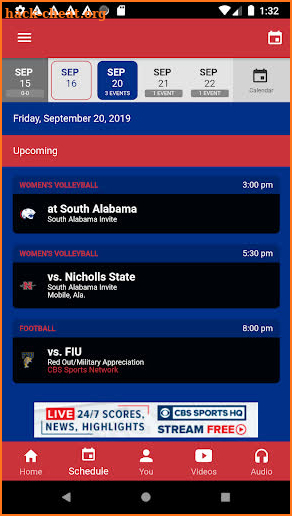 LA Tech Athletics screenshot