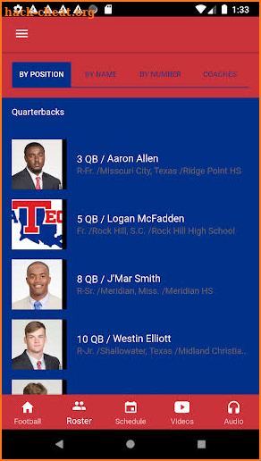 LA Tech Athletics screenshot