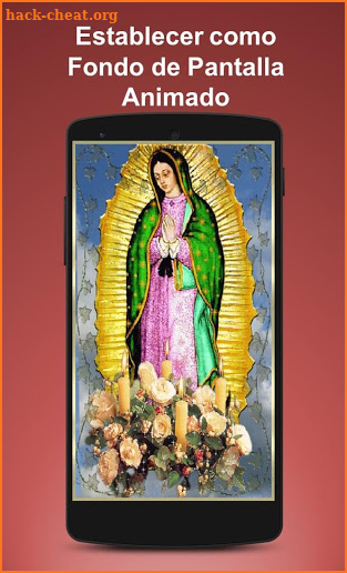 La Virgen De Guadalupe Fondo Animado screenshot