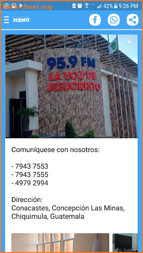 La Voz De Jesucristo 95.9 FM screenshot