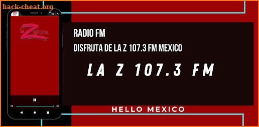 La Z 107.3 FM Mex screenshot