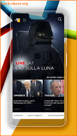 La7 screenshot