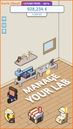 Lab LLC - Idle Clicker screenshot