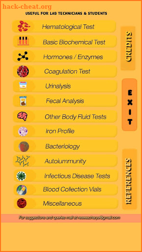 Lab Test Reference Range (free & offline) screenshot