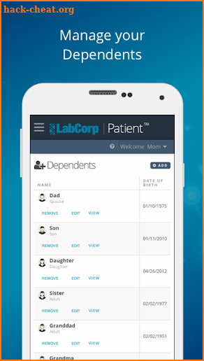 LabCorp | Patient screenshot