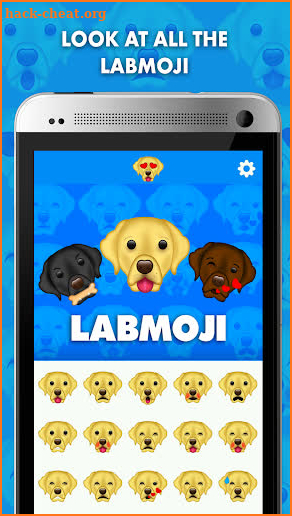 LabMoji - Labrador Emoji screenshot