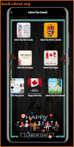 labor day canada 2022 screenshot