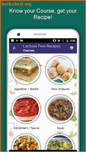 Lactose Free Food Recipes : Dairy Free Products screenshot