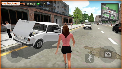 Lada 2107 Russian City Driving screenshot