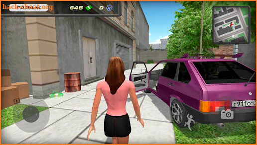 Lada 2109 Russian Car Driver screenshot