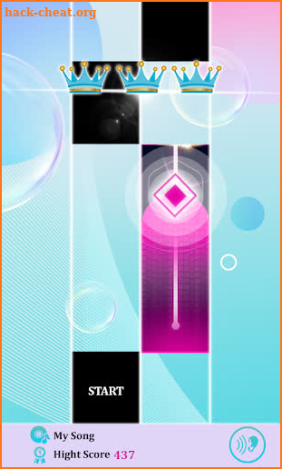 Lady Diana Piano tiles screenshot