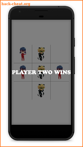 Ladybug and Cat Noir TicTacToe screenshot