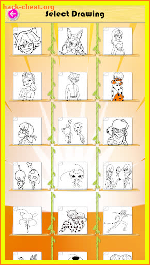 ladybug Coloring Book for Cat Noir screenshot