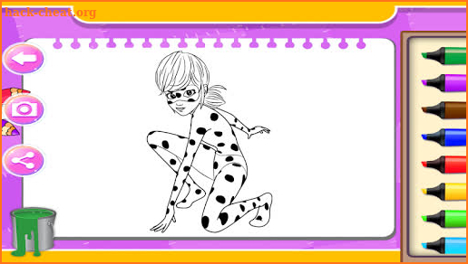 Ladybug Coloring Book New screenshot