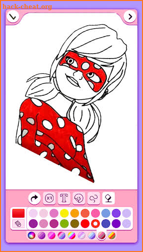 ladybug coloring cat screenshot