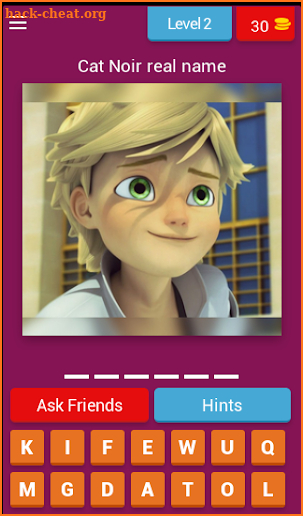 Ladybug Quizz English screenshot