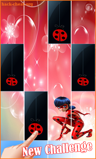 Ladybug Tiles Piano Game screenshot