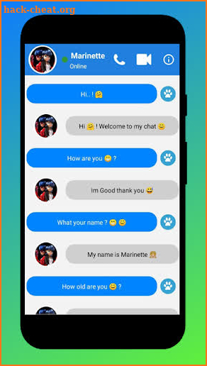 Ladybug Video Call & Chat Simulator Prank screenshot