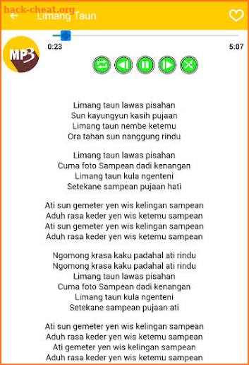 Lagu Tarling Tengdung Cirebonan Lawas screenshot