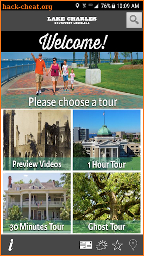 Lake Charles Historic Tour screenshot