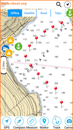 Lake Conroe Offline GPS Charts screenshot