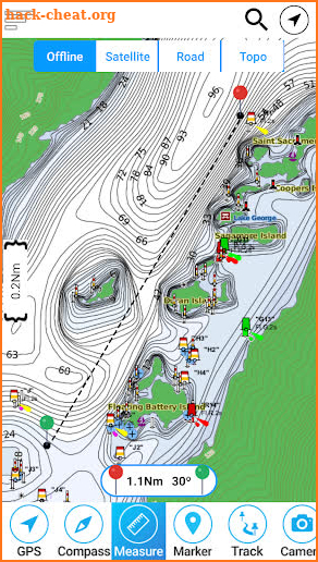 Lake George - New York Offline GPS Nautical Charts screenshot