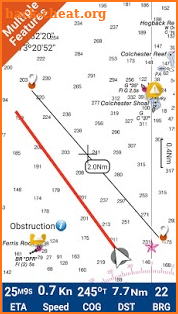 Lake Norman GPS Offline Fishing Charts Navigator screenshot