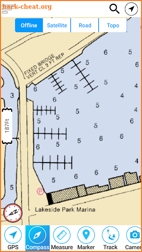 Lake Norman Offline GPS  Nautical Charts screenshot