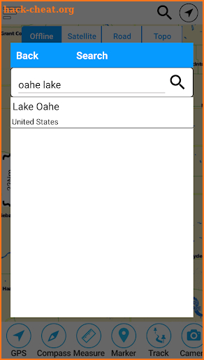 Lake Oahe - South & North Dakota Offline GPS Chart screenshot