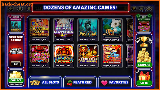 Lake of The Torches Slots 777 screenshot