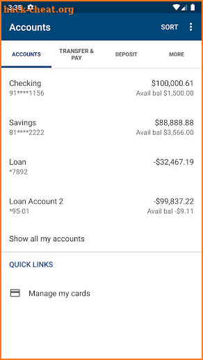 LakeRegionBank Mobile Banking screenshot