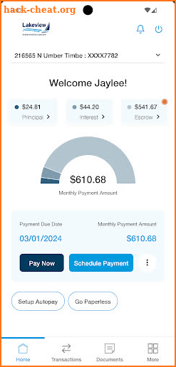 Lakeview Mortgage screenshot