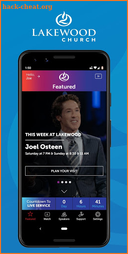 Lakewood Church screenshot