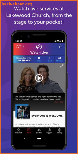 Lakewood Church screenshot