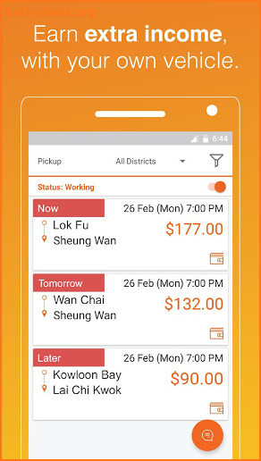 Lalamove Driver - Earn Extra Income screenshot