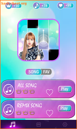 LALISA Blackpink Piano Game screenshot