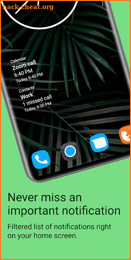 Lalitham Notification Widget screenshot