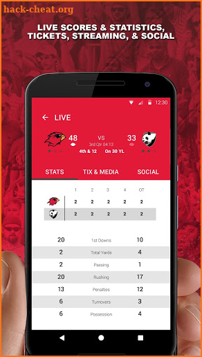 Lamar University GameDay screenshot