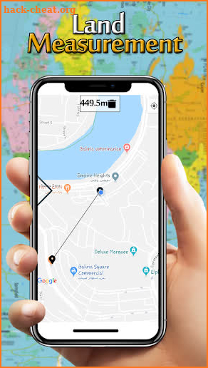 Land and Distance Calculator Free screenshot