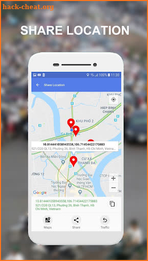 Land Area Calculator - Distance Calculator Map screenshot