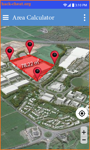 Land Measurement and Area Calculator with GPS screenshot