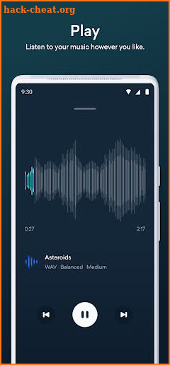 LANDR—Master, Play, Send Music screenshot