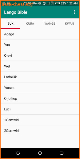 Lango Bible - screenshot