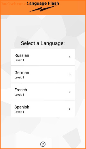 Language Flash: Learn Vocabulary Fast! screenshot