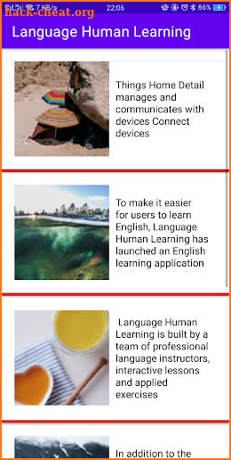 Language Human Learning screenshot