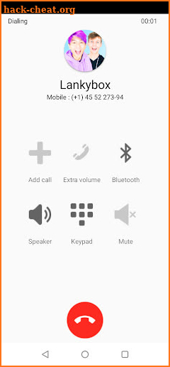 Lankybox Fake Video Call - Lankybox Call & Chat screenshot