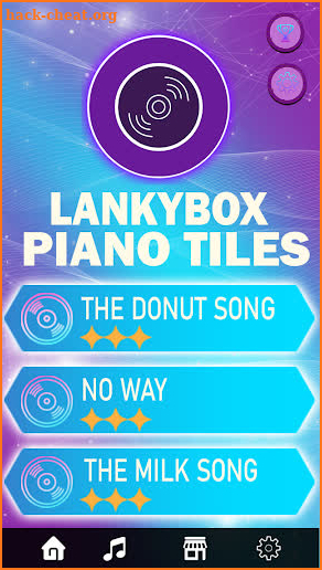 Lankybox Piano Tiles screenshot