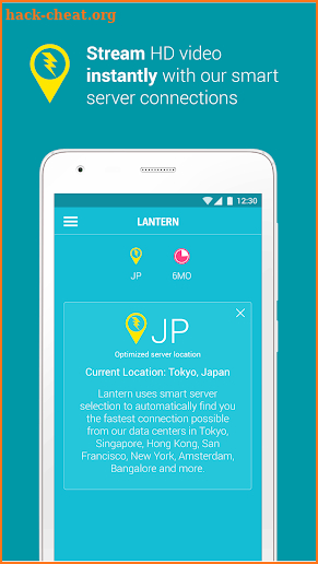 Lantern: Better than a VPN screenshot